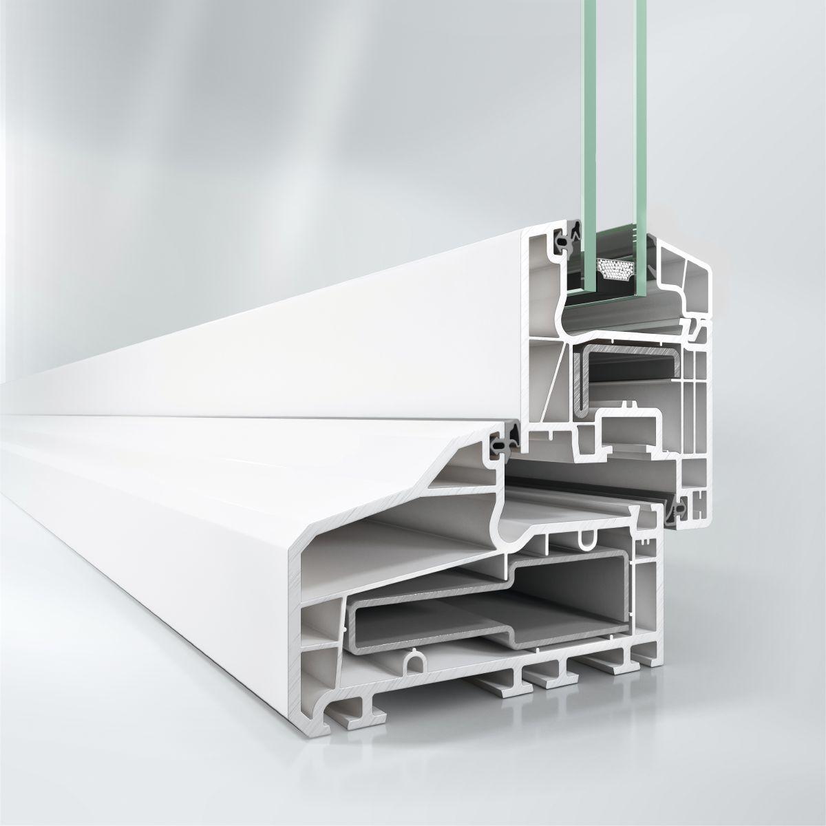 Doorsnede Schüco CT 70 Accent